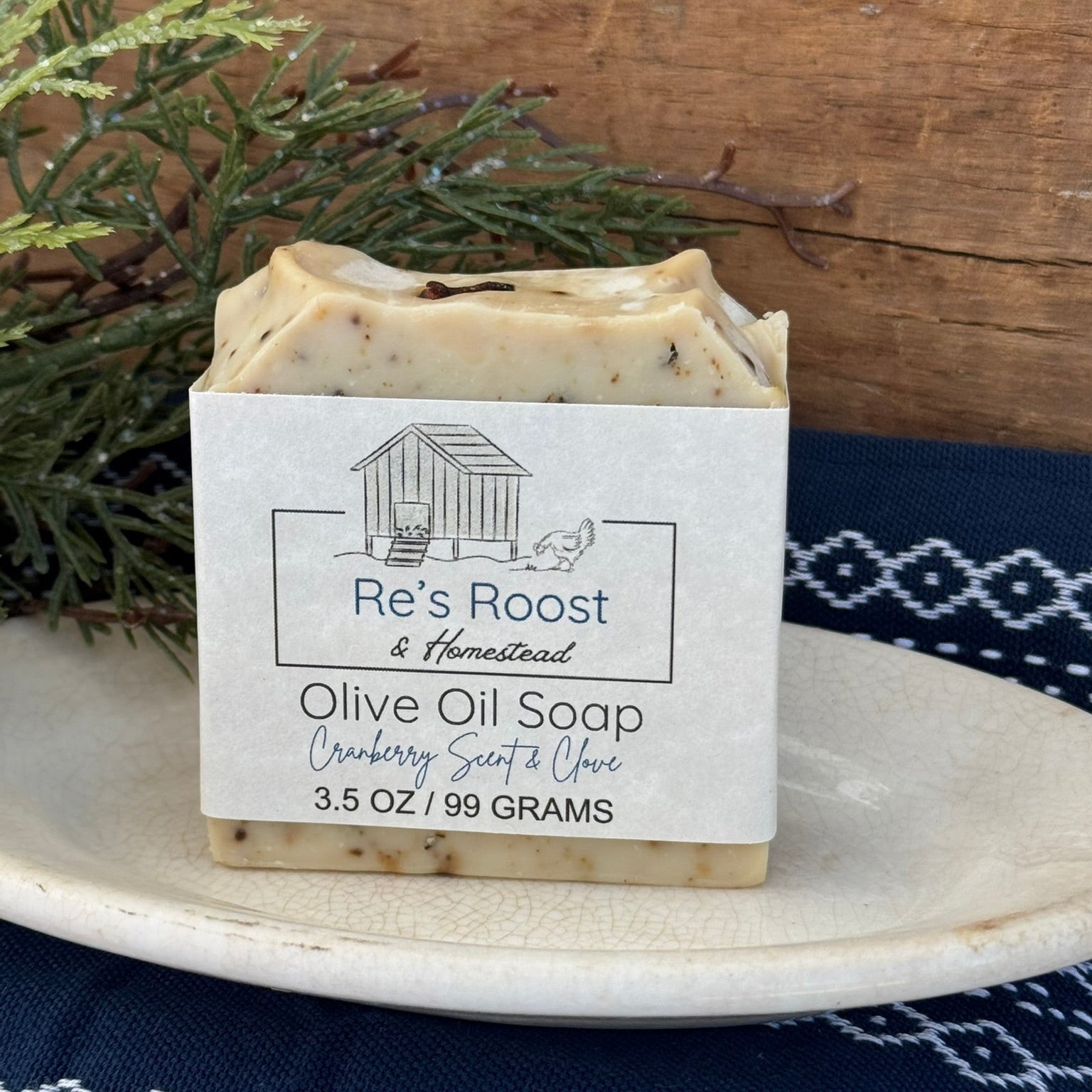 Cranberry Scent & Clove Soap