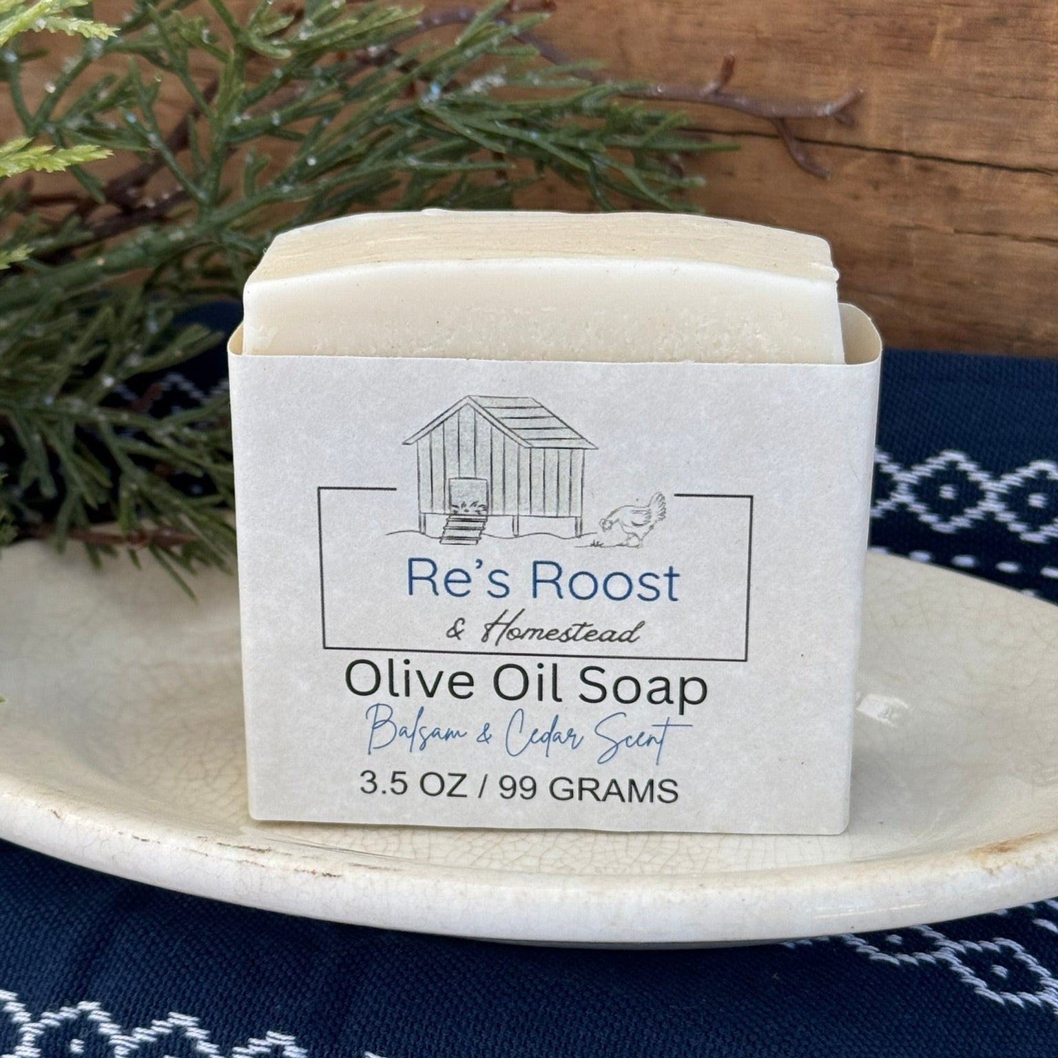 Balsam & Cedar Scent Soap