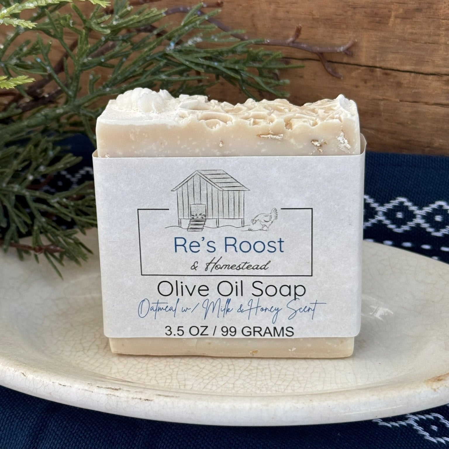 Oatmeal Milk & Honey Scent Soap