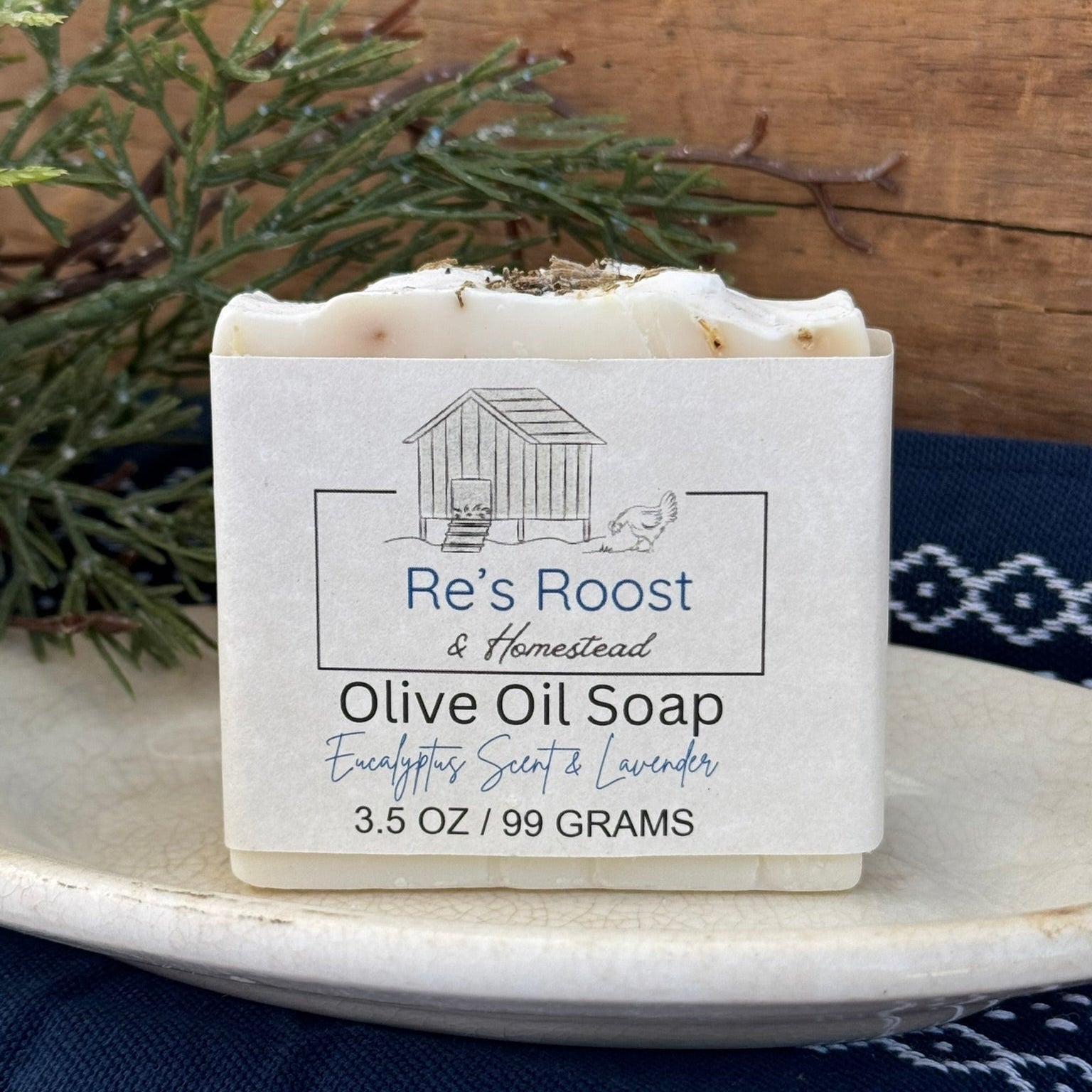 Eucalyptus Scent & Lavender Soap