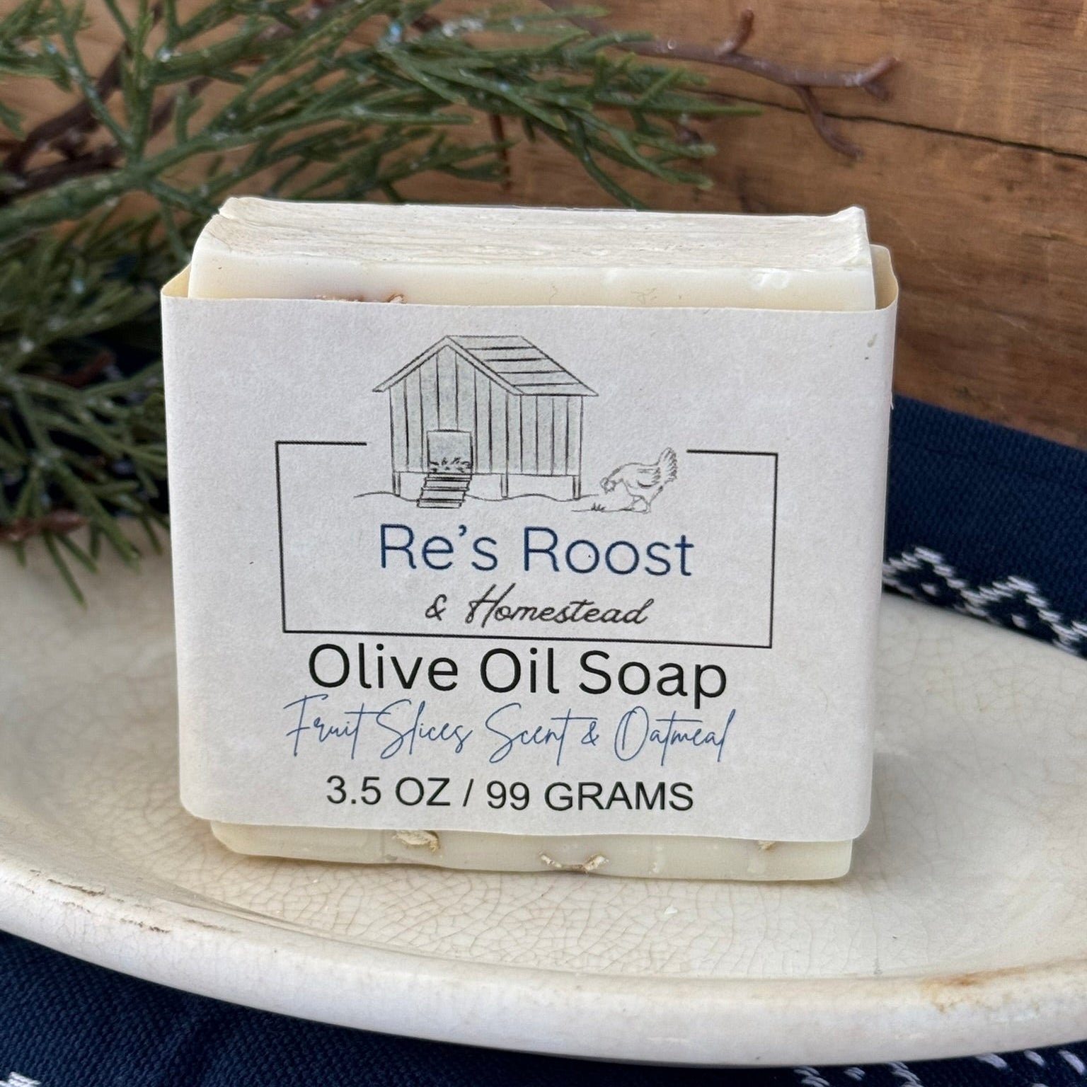 Fruit Slices Scent & Oatmeal Soap