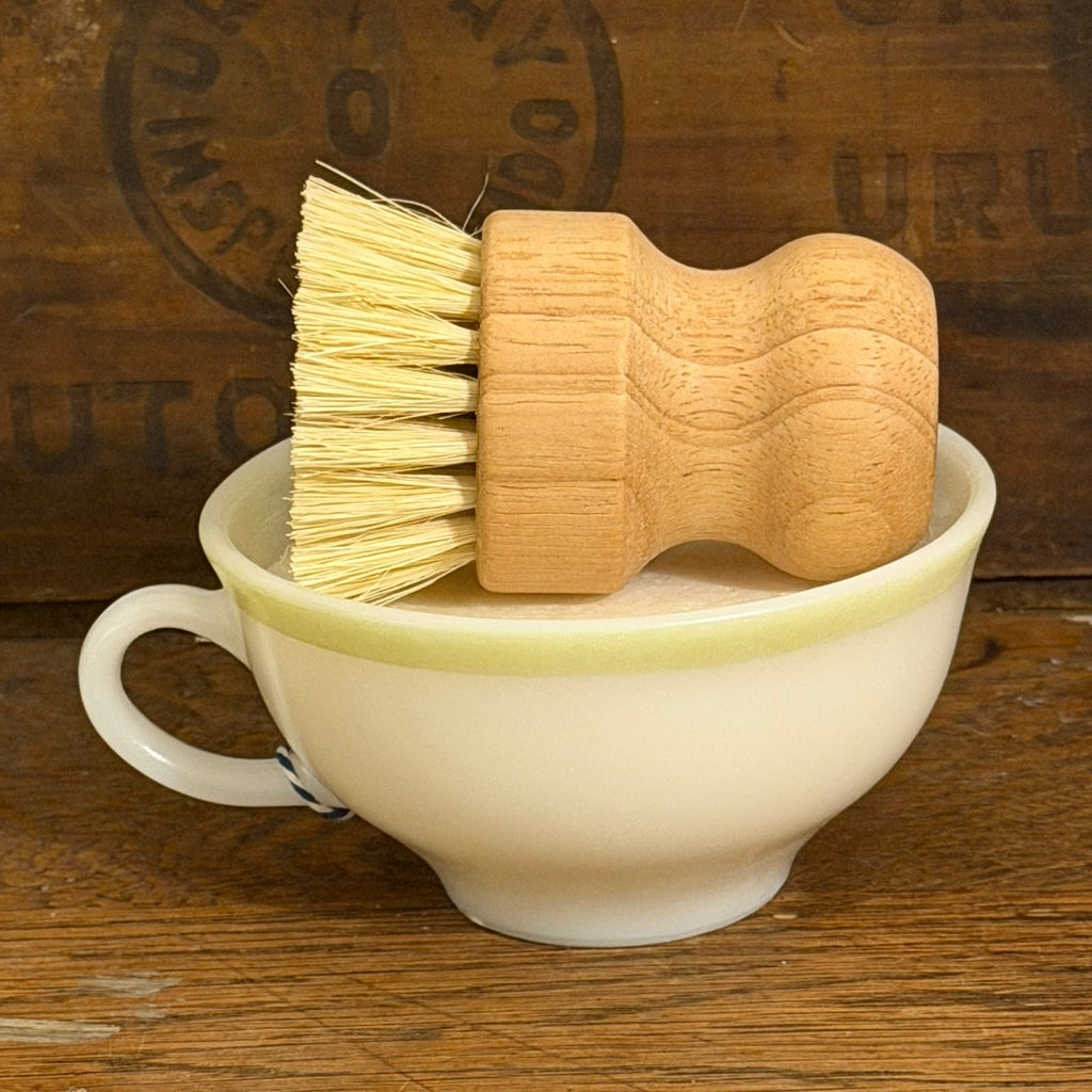 Poured Dish Soap w/ brush