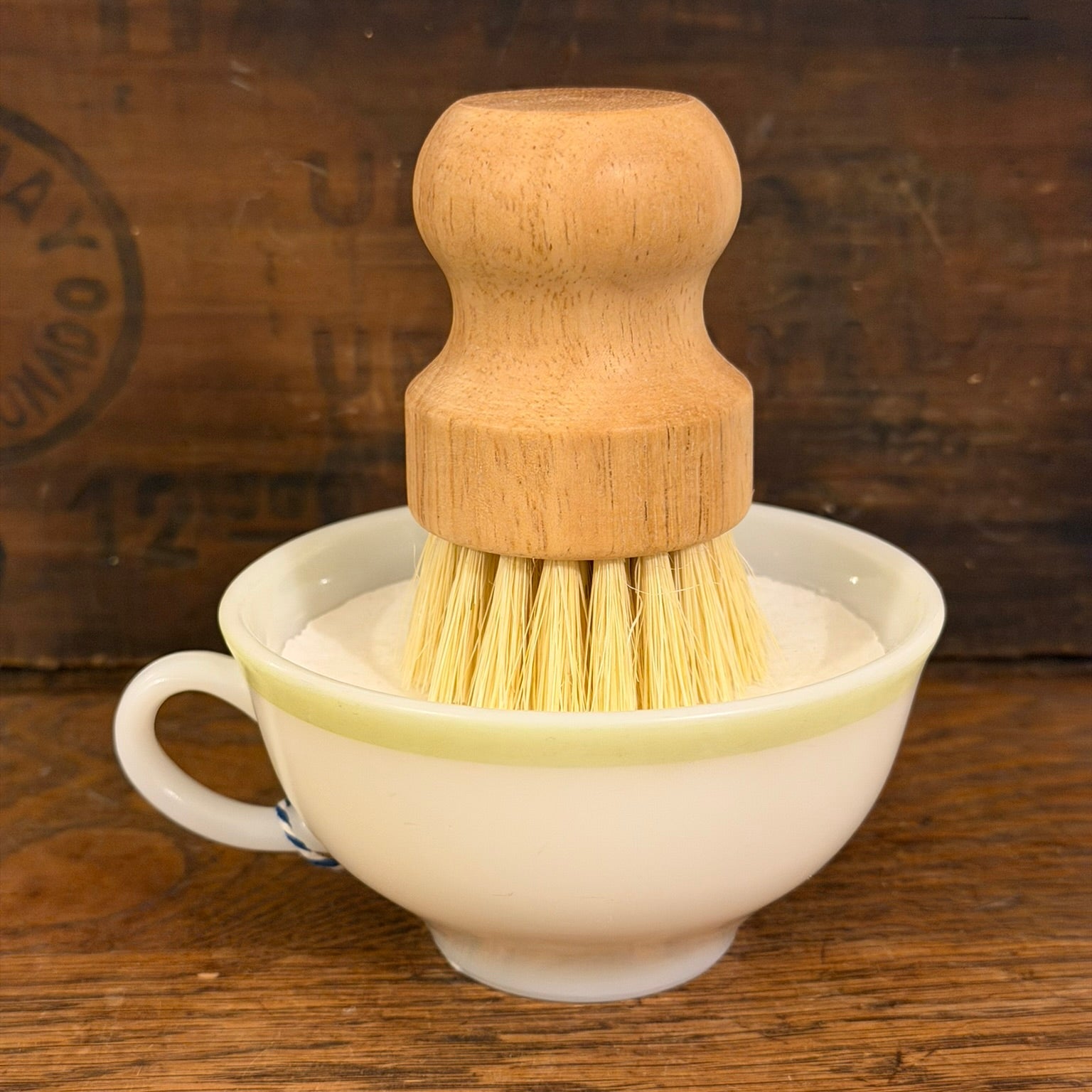 Poured Dish Soap w/ brush