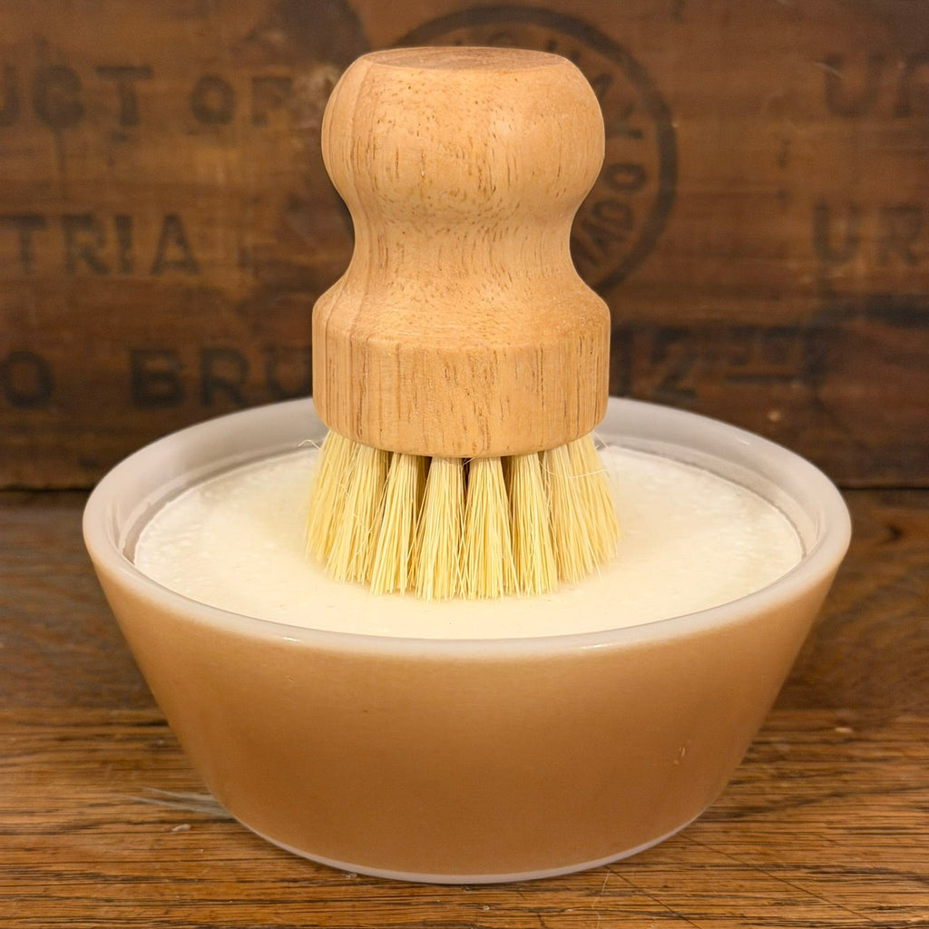 Poured Dish Soap w/ brush