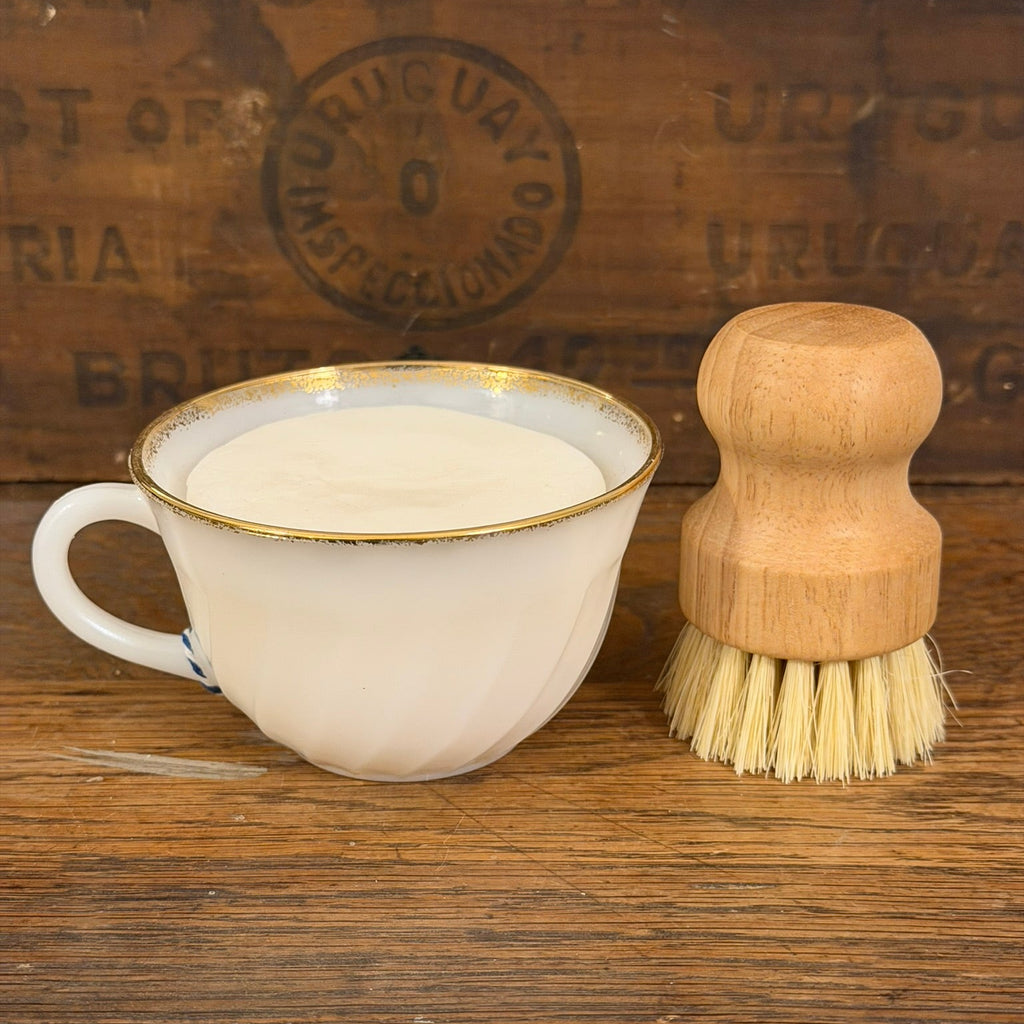 Poured Dish Soap w/ brush