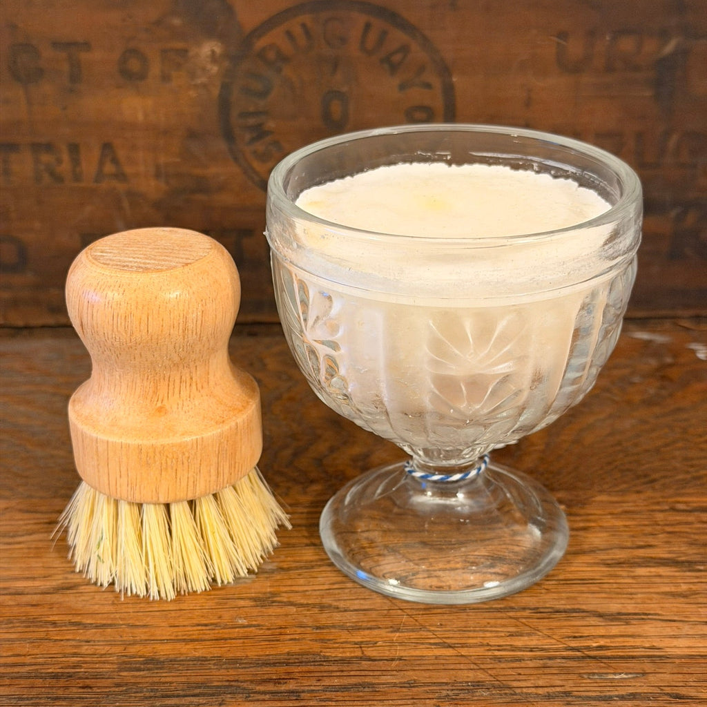Poured Dish Soap w/ brush