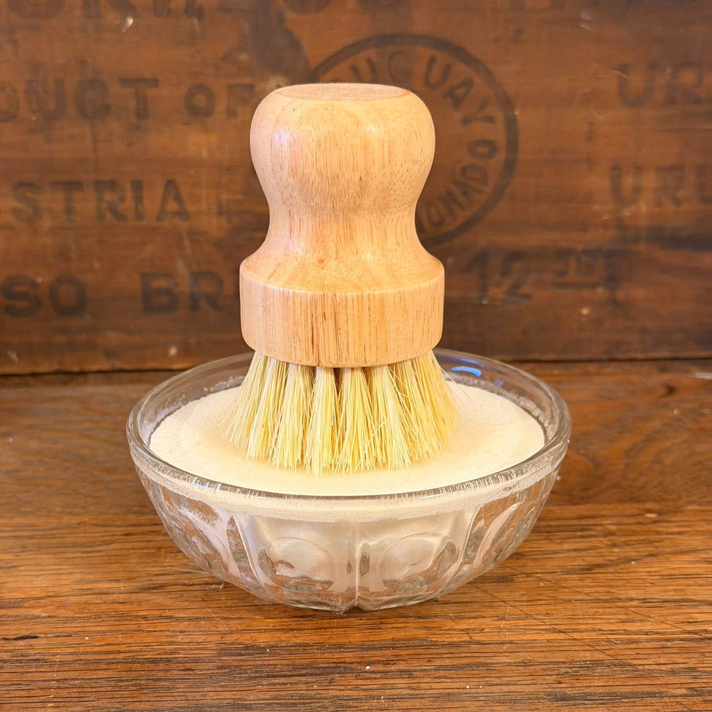 Poured Dish Soap w/ brush