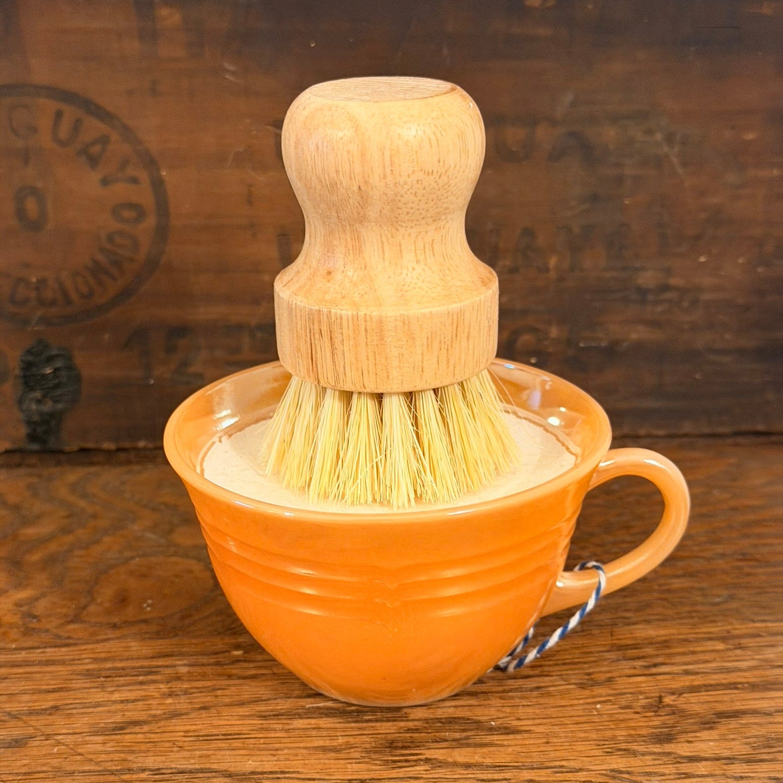 Poured Dish Soap w/ brush
