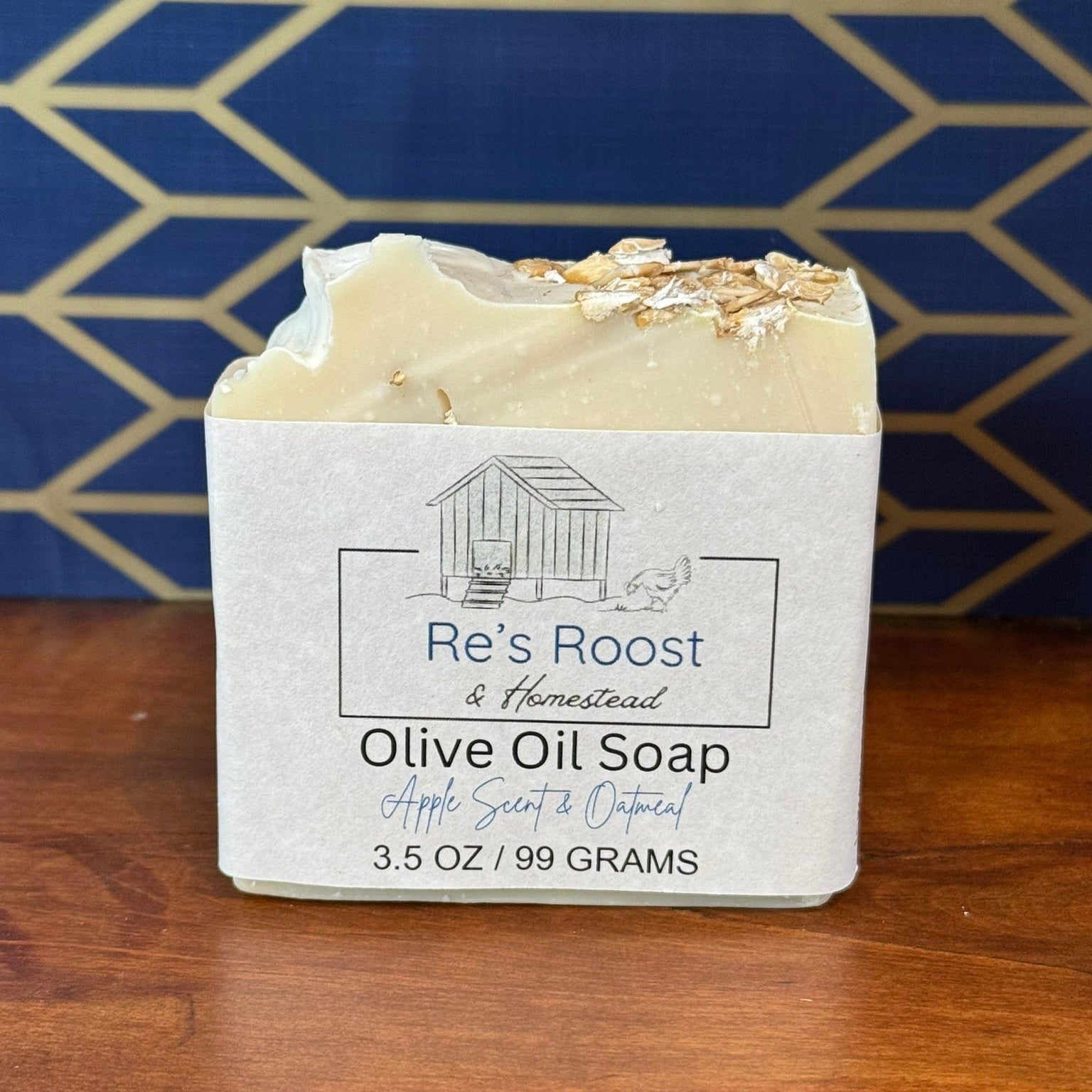 Apple Scent & Oatmeal Soap